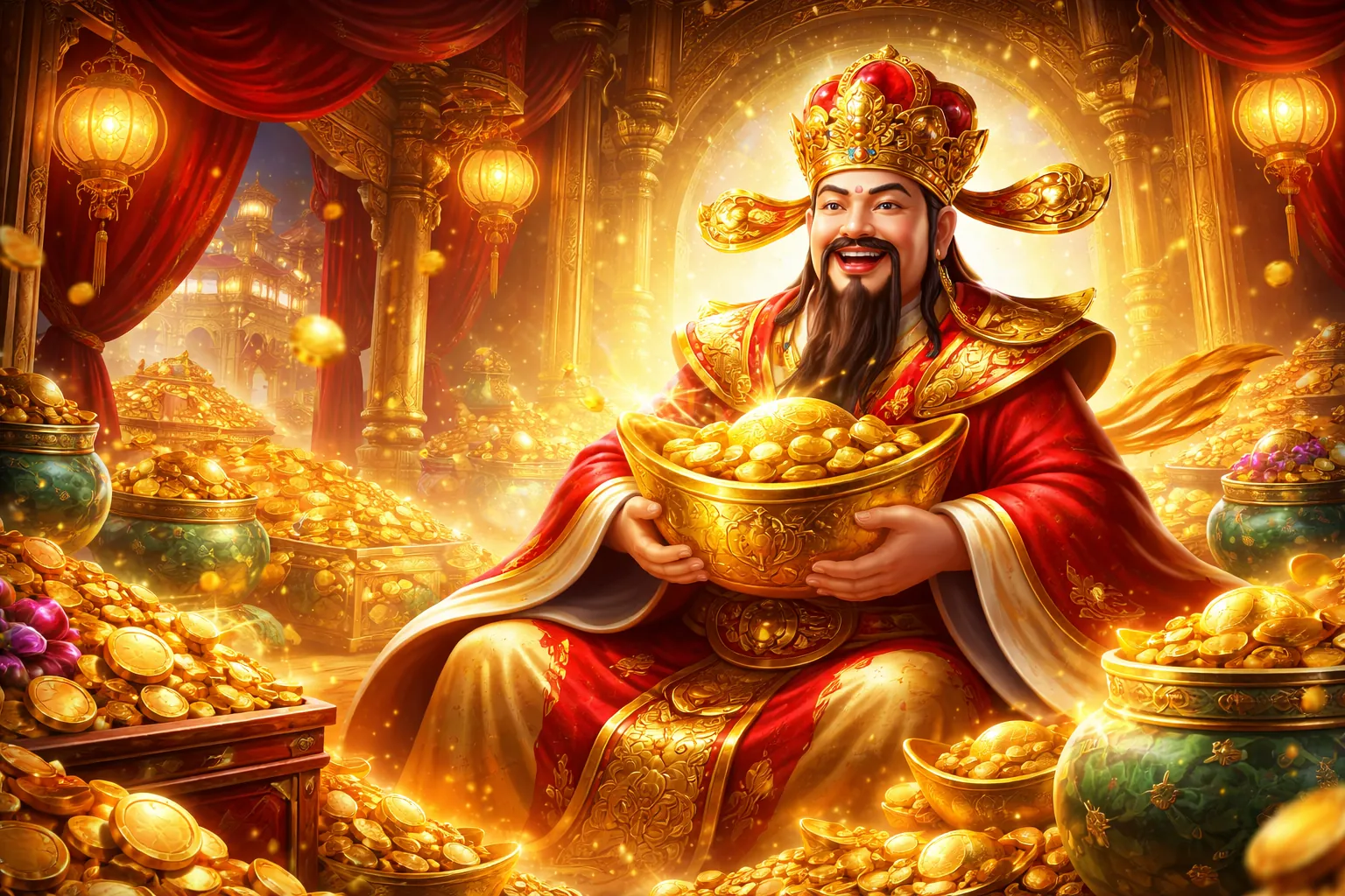 Hình ảnh chính game bắn cá ga65 App, với đồ họa dưới đại dương sống động và những chú cá vàng